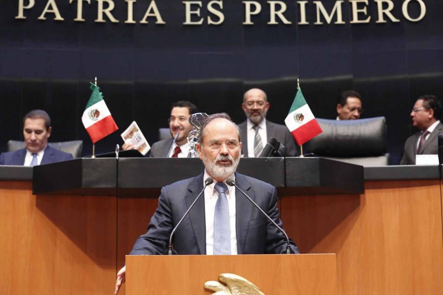 Senador Gustavo Madero Muñoz, para referirse al acuerdo que limita las participaciones de senadores