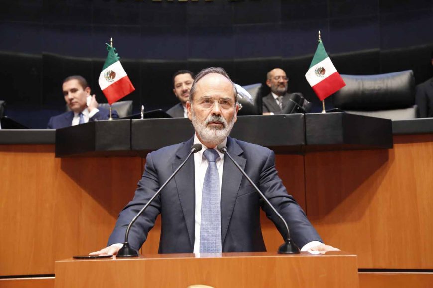 Senador Gustavo Madero Muñoz, para referirse al acuerdo que limita las participaciones de senadores