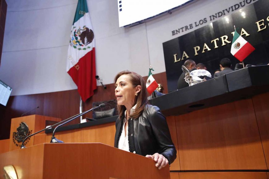 Senadora Josefina Vázquez Mota presenta iniciativa para modificar diversas disposiciones del Reglamento del Senado