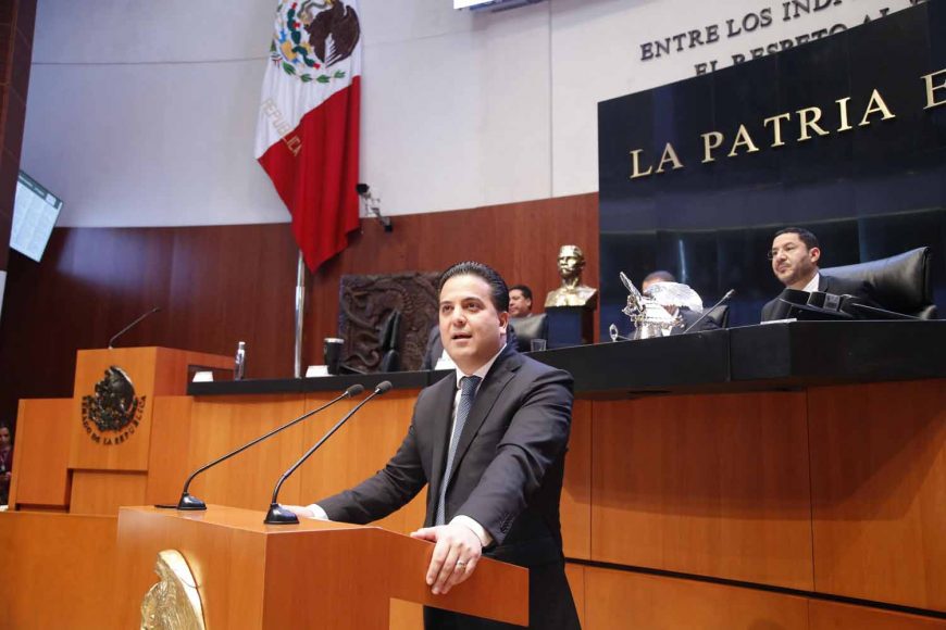 Senador Damián Zepeda Vidales, para referirse a la situación sobre la consulta del nuevo aeropuerto