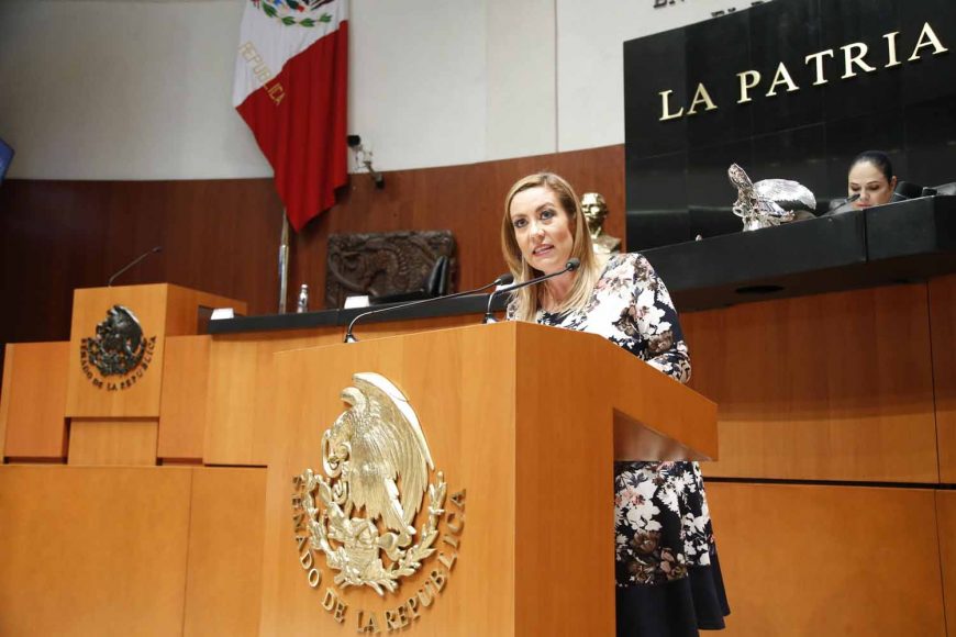 Senadora Alejandra Noemí Reynoso Sánchez, para referirse a la situación sobre la consulta del nuevo aeropuerto de la Ciudad de México