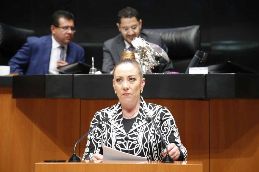 Senadora Alejandra Noemí Reynoso Sánchez para referirse al Día Mundial de la Lucha contra el Cáncer de Mama