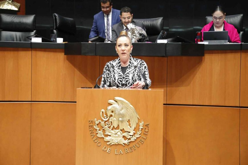 Senadora Alejandra Noemí Reynoso Sánchez para referirse al Día Mundial de la Lucha contra el Cáncer de Mama
