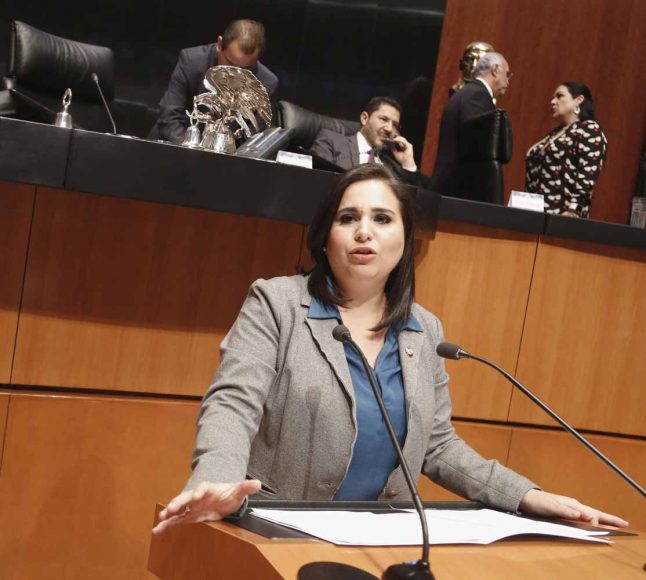 Intervención de la senadora Mayuli Latifa Martínez Simón, al presentar una iniciativa que reforma diversos artículos de la Ley General de Protección Civil, de la Ley Federal de Derechos y de la Ley General de Cambio Climático.