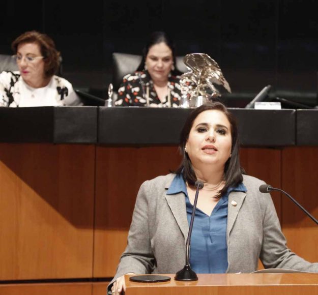 Intervención de la senadora Mayuli Latifa Martínez Simón, al presentar una iniciativa que reforma diversos artículos de la Ley General de Protección Civil, de la Ley Federal de Derechos y de la Ley General de Cambio Climático.