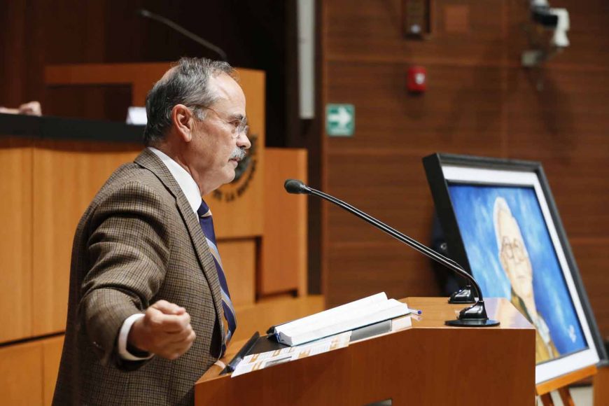 Intervención del senador Gustavo Madero Muñoz, al referirse al 22 aniversario luctuoso del ingeniero Heberto Castillo Martínez.