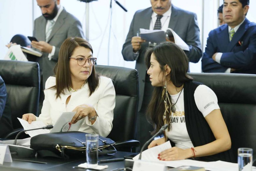Intervención de la senadora Guadalupe Saldaña Cisneros durante la reunión de trabajo de comisiones unidas de Puntos Constitucionales, Educación y de Estudios Legislativos Segunda.