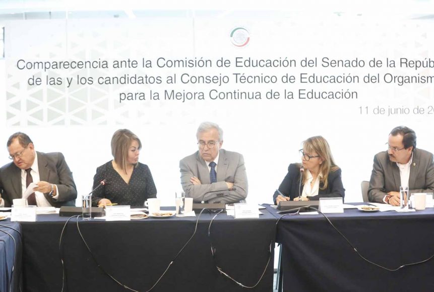 Pregunta de la senadora Minerva Hernández Ramos a María Adriana Flores Dander, candidata a integrar el Consejo Técnico de Educación del Organismo para la Mejora Continua de la Educación, al comparecer ante la Comisión de Educación.