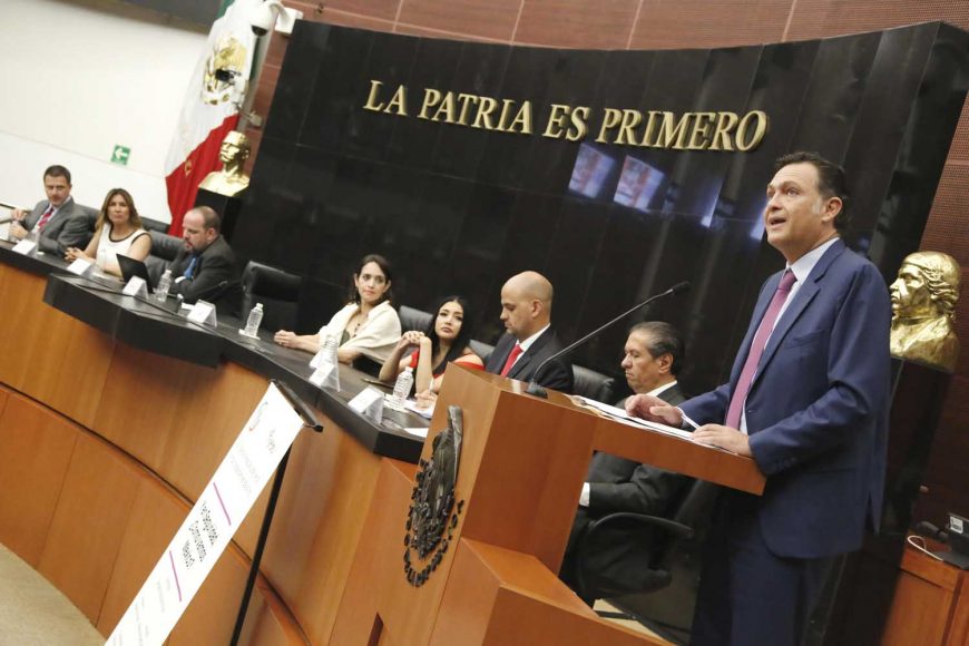 Intervención del Coordinador de los senadores del PAN, Mauricio Kuri González, en el foro "Y en seguridad, ¿cómo vamos México?"