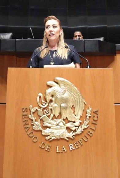 Intervención de la senadora Alejandra Reynoso Sánchez, al presentar el posicionamiento del GPPAN sobre la masacre ocurrida el pasado 3 de agosto en El Paso, Texas, Estados Unidos.
