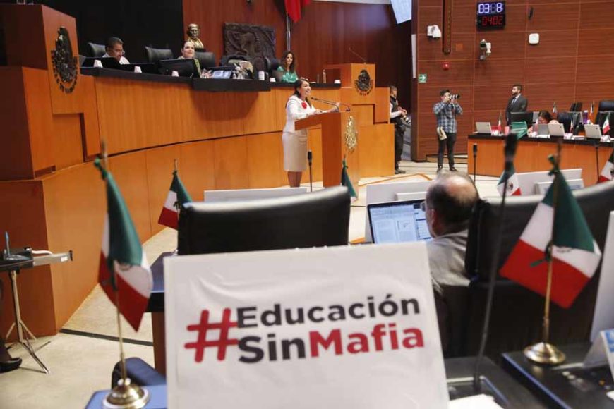 Intervención en tribuna de la senadora Guadalupe Saldaña Cisneros, durante la discusión de un dictamen por el que se expide la Ley General de Educación y se abroga la Ley General de la Infraestructura Física Educativa.