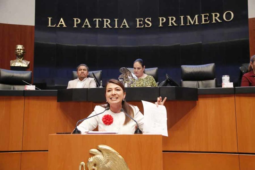 Intervención en tribuna de la senadora Guadalupe Saldaña Cisneros, durante la discusión de un dictamen por el que se expide la Ley General de Educación y se abroga la Ley General de la Infraestructura Física Educativa