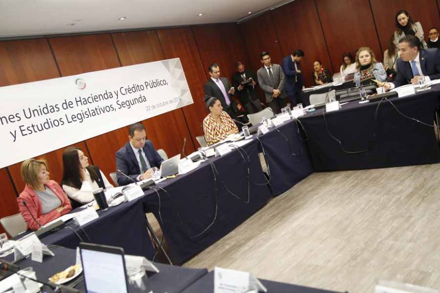 Intervención del senador Damián Zepeda Vidales, en la reunión de las comisiones unidas de Hacienda y Crédito Público, y de Estudios Legislativos Segunda.