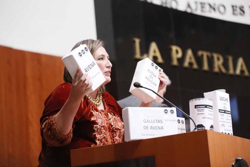 Intervención en tribuna de la senadora Xóchitl Gálvez Ruiz, para referirse a un dictamen por el que se por el que se reforman y adicionan diversas disposiciones de la Ley General de Salud.