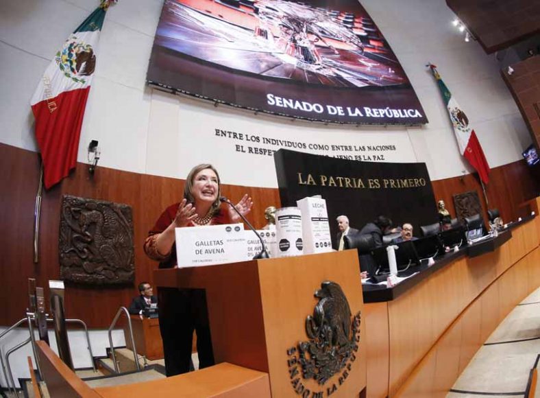 Intervención en tribuna de la senadora Xóchitl Gálvez Ruiz, para referirse a un dictamen por el que se por el que se reforman y adicionan diversas disposiciones de la Ley General de Salud.