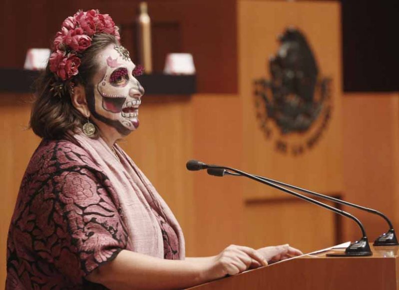 Intervención de la senadora Xóchitl Gálvez Ruiz, al participar en la discusión de un dictamen de las comisiones unidas de Derechos Humanos y de Justicia, por el que se propone la terna de candidaturas a ocupar la titularidad de la Comisión Nacional de los Derechos Humanos para el periodo 2019-2024.