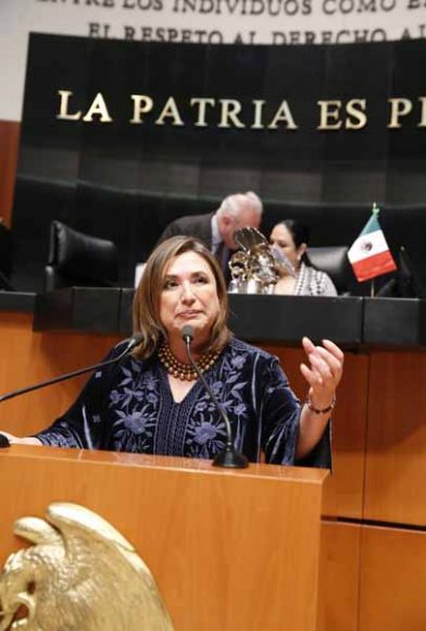 Intervención de la senadora Xóchitl Gálvez Ruiz, al participar en la discusión de un Acuerdo de la Jucopo, por el que se propone al Pleno del Senado el nombramiento de las consejeras o consejeros de la Judicatura Federal.