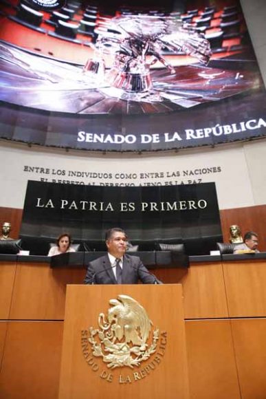 Intervención en tribuna del senador Víctor Fuentes Solís para referirse a diversos dictámenes de la Comisión de Hacienda.