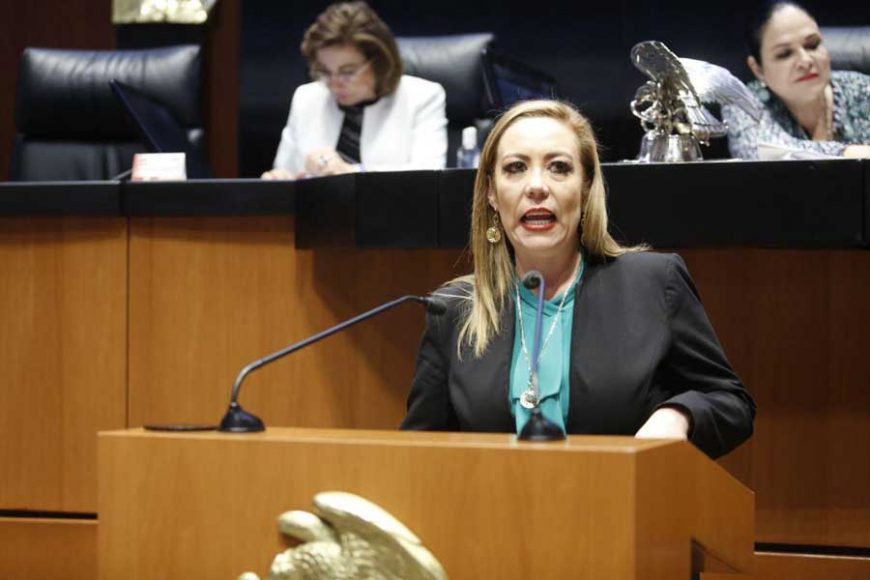 Intervención en tribuna de la senadora Alejandra Reynoso Sánchez para referirse a diversos dictámenes de la Comisión de Anticorrupción que se desechan por el grupo mayoritario en la Cámara de Senadores.