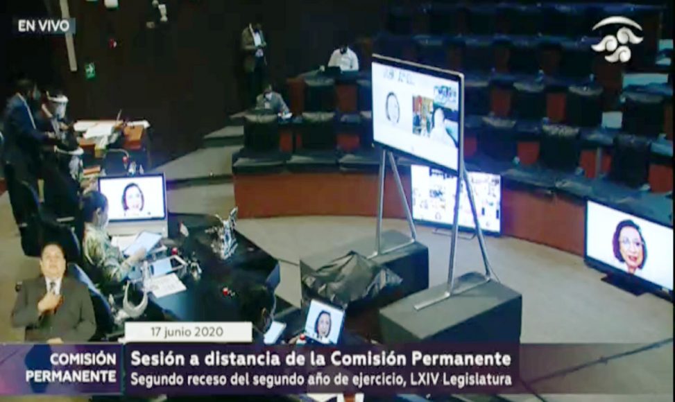 Senadora Murguía explica la agenda del GPPAN para la sesión de la Comisión Permanente
