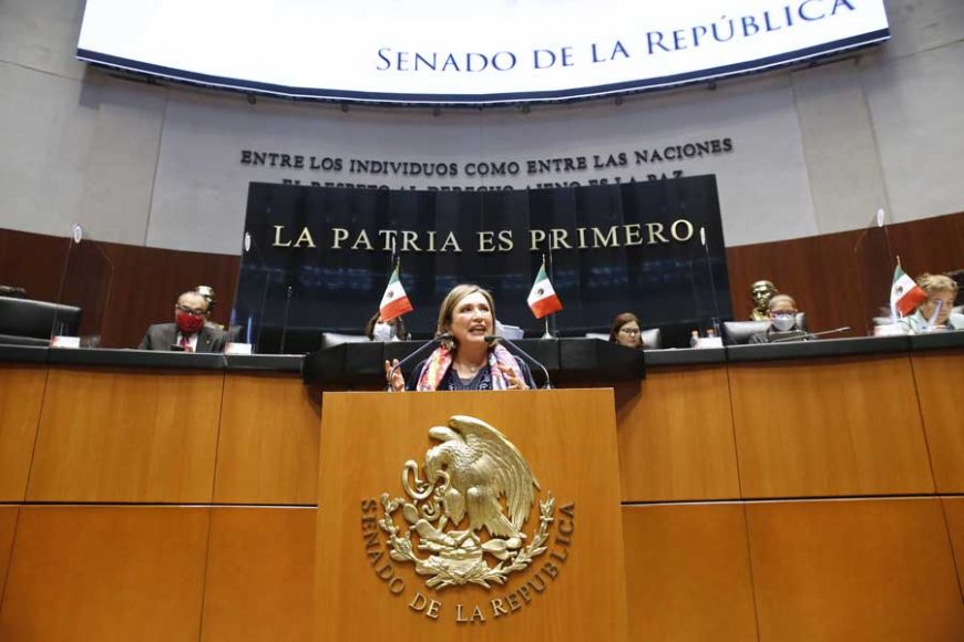 Intervención de la senadora Xóchitl Gálvez Ruiz, al participar en la discusión de un dictamen de la Comisión de Zonas Metropolitanas y Movilidad, por el que se exhorta a los gobiernos de las 32 entidades federativas a realizar las acciones necesarias, a fin de salvaguardar los derechos de las personas con discapacidad.