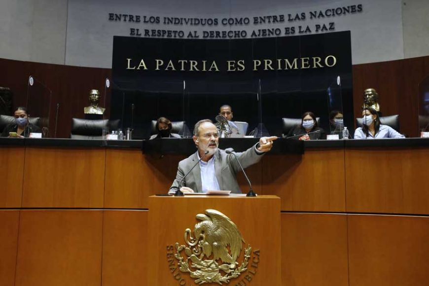 Intervención en tribuna de senador Gustavo Madero Muñoz para referirse al dictamen que resuelve sobre la procedencia y trascendencia de la petición de consulta popular presentada por el Presidente de la República, y se expide la convocatoria de consulta popular
