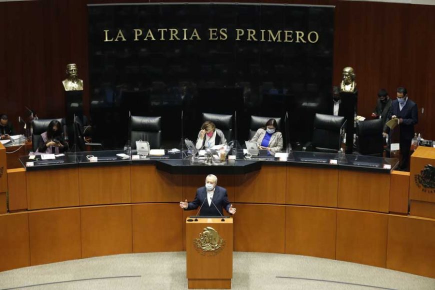 Senador Francisco Javier Salazar Sáenz para referirse al dictamen en materia de Captación de Divisas