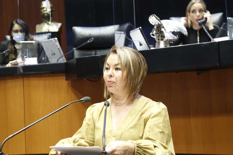 Intervención de la senadora Minerva Hernández Ramos para referirse a los tres dictámenes de las comisiones unidas de Hacienda y Crédito Público, y de Estudios Legislativos Segunda, respecto al paquete económico para el ejercicio fiscal 2022.